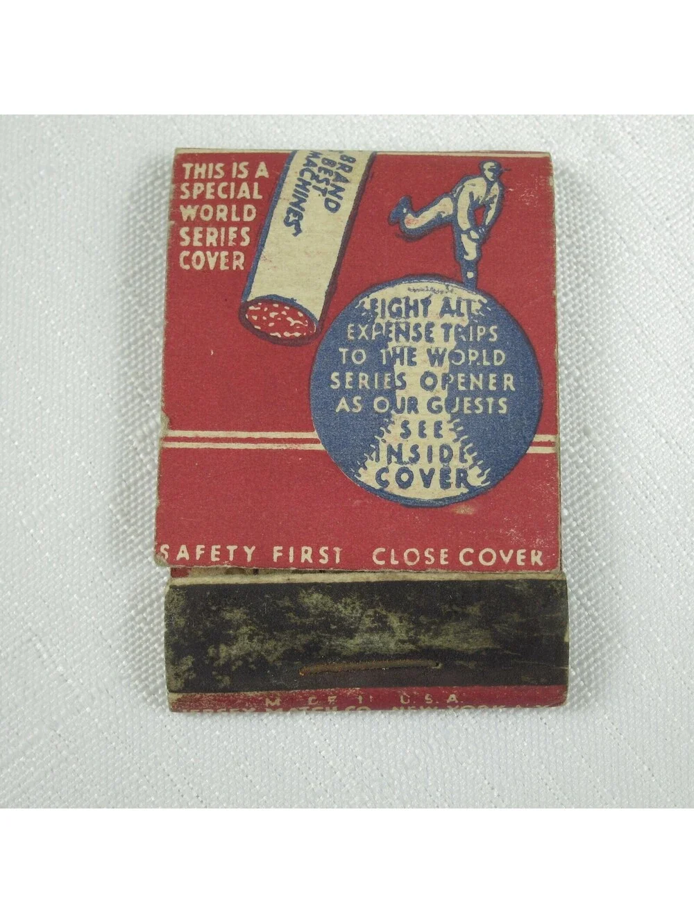 N/A vintage matchbook